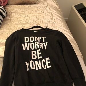 Black Shein graphic sweater! (2 FOR 20!)